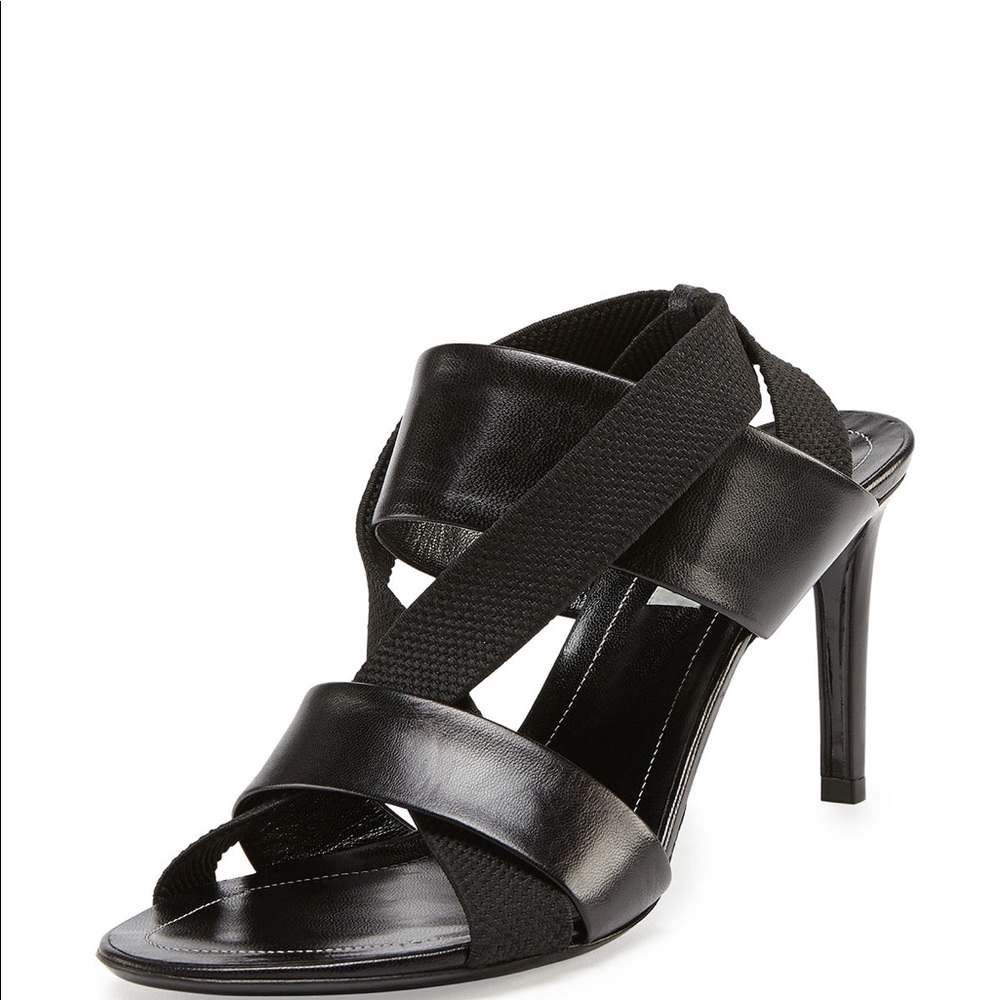 Balenciaga Elastic and Leather Sandal - Picture 4 of 9